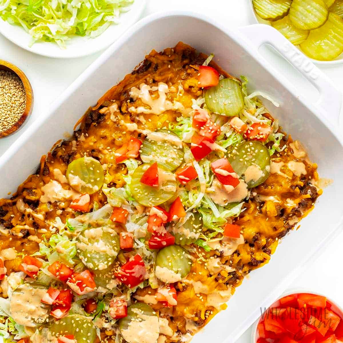 Big Mac Casserole Healthier Options, Cheesy Twists, and More!