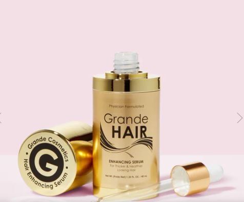 Grande Hair Serum Elevate Your Beauty Routine for Lustrous, Celebrity-Inspired Hair